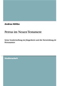 Petrus im Neuen Testament