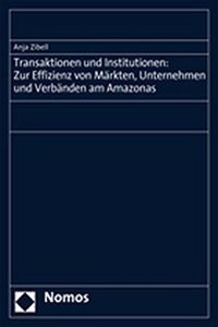 Transaktionen Und Institutionen