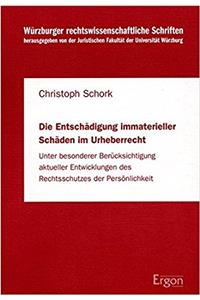 Die Entschadigung Immaterieller Schaden Im Urheberrecht