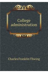 College administration