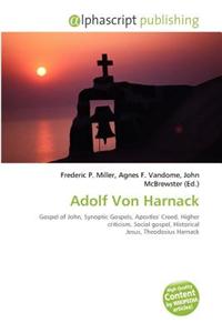 Adolf Von Harnack