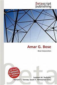 Amar G. Bose