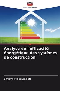 Analyse de l'efficacité énergétique des systèmes de construction