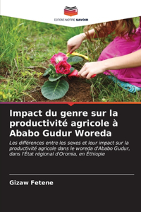 Impact du genre sur la productivité agricole à Ababo Gudur Woreda