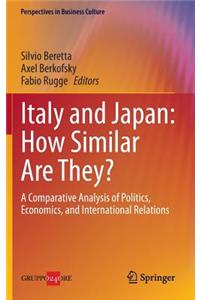 Italy and Japan: How Similar Are They?