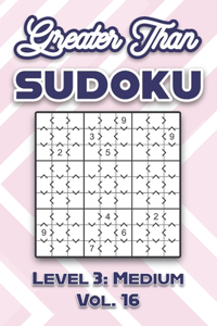 Greater Than Sudoku Level 3