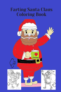 Farting Santa Claus Coloring Book