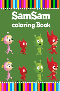 SamSam coloring Book