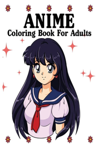 Anime Coloring Book For Adults