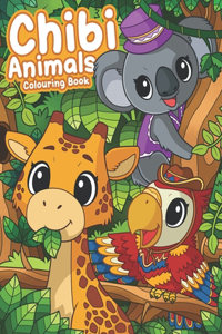 Chibi Animals Colouring Book