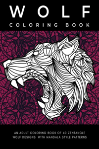 Wolf Coloring Book
