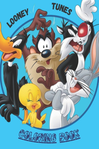 Looney Tunes Coloring Book: Cute Coloring Designs For Kids And Adults relaxing for looney tunes fans