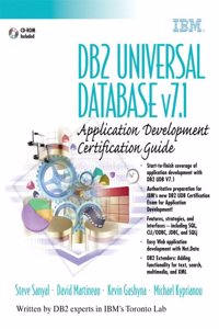 DB2 Universal Database v7.1: Application Development Certification Guide (IBM DB2 Certification Guide Series)