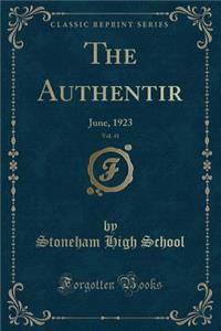 The Authentir, Vol. 41