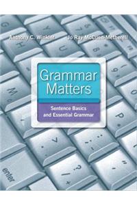 Grammar Matters Plus Mylab Writing -- Access Card Package