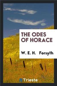 The Odes of Horace