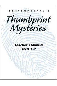 Thumbprint Mysteries Level Four, Teacher's Manual