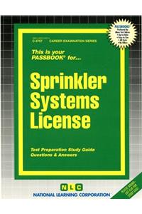 Sprinkler Systems License