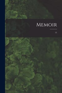 Memoir; 15