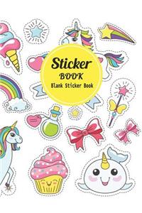 Sticker Book Blank Sticker Book