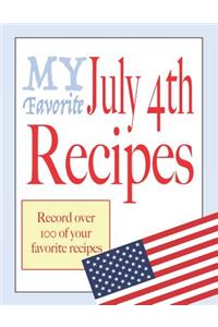 My favorite July 4th recipes