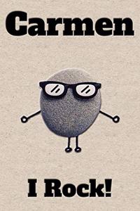 Affirmation Journal Carmen I Rock!