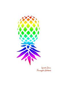 Upside Down Pineapple Notebook