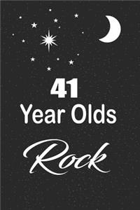 41 year olds rock
