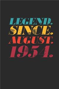 Legend Since August 1954