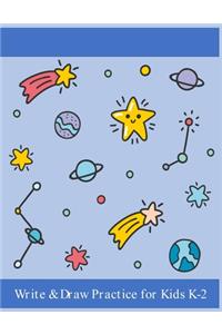 Write & Draw Practice For Kids K-2
