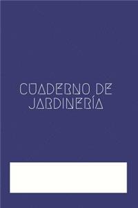 Cuaderno de Jardinería