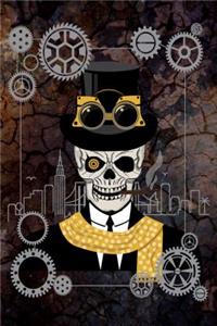 Steampunk Leroy Out On The Town - 12 Month Undated Planner