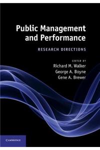 Public Management and Performance