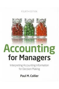 Accounting for Managers 4e