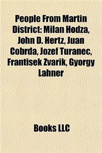 People from Martin District