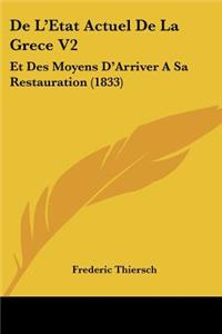 De L'Etat Actuel De La Grece V2