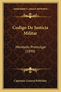 Codigo de Justicia Militar