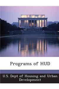 Programs of HUD