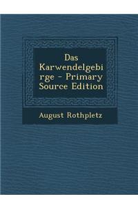 Das Karwendelgebirge