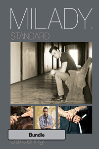 Bundle: Milady Standard Barbering, 6th + Student Workbook