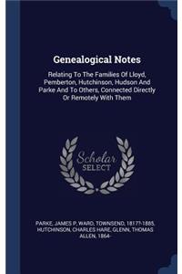 Genealogical Notes