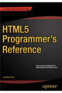 HTML5 Programmer's Reference