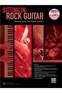 Sitting in -- Rock Guitar: Backing Tracks and Improv Lessons, Book & DVD-ROM