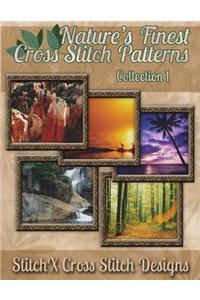 Nature's Finest Cross Stitch Patterns Collection No. 1