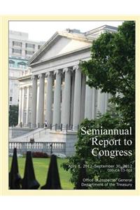 Semiannual Report to Congress April 1, 2012- September 30,2012