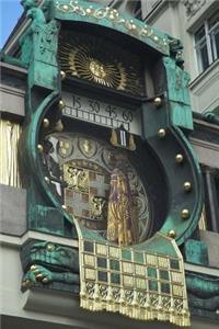 Ankeruhr Anchor Clock in Vienna Austria Journal