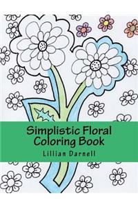 Simplistic Floral Coloring Book