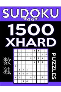 Sudoku Book 1,500 Extra Hard Puzzles