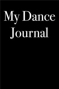 My Dance Journal