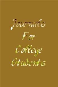 Journals For College Students